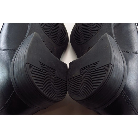 Clarks Derby‎ Oxfords Black Leather Men Shoes Size 10.5 Medium